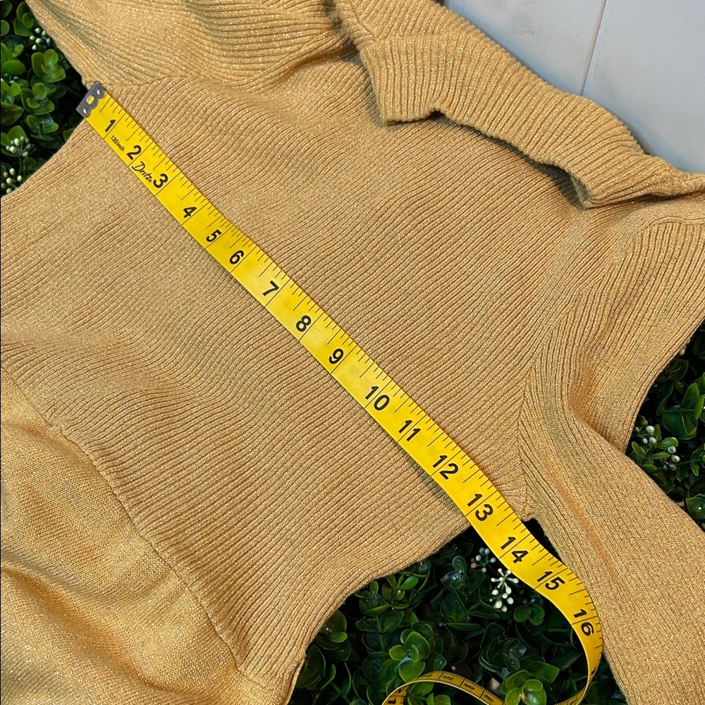FP Movement by Free People Gold Knit Mini Dress - Picture 5 of 6